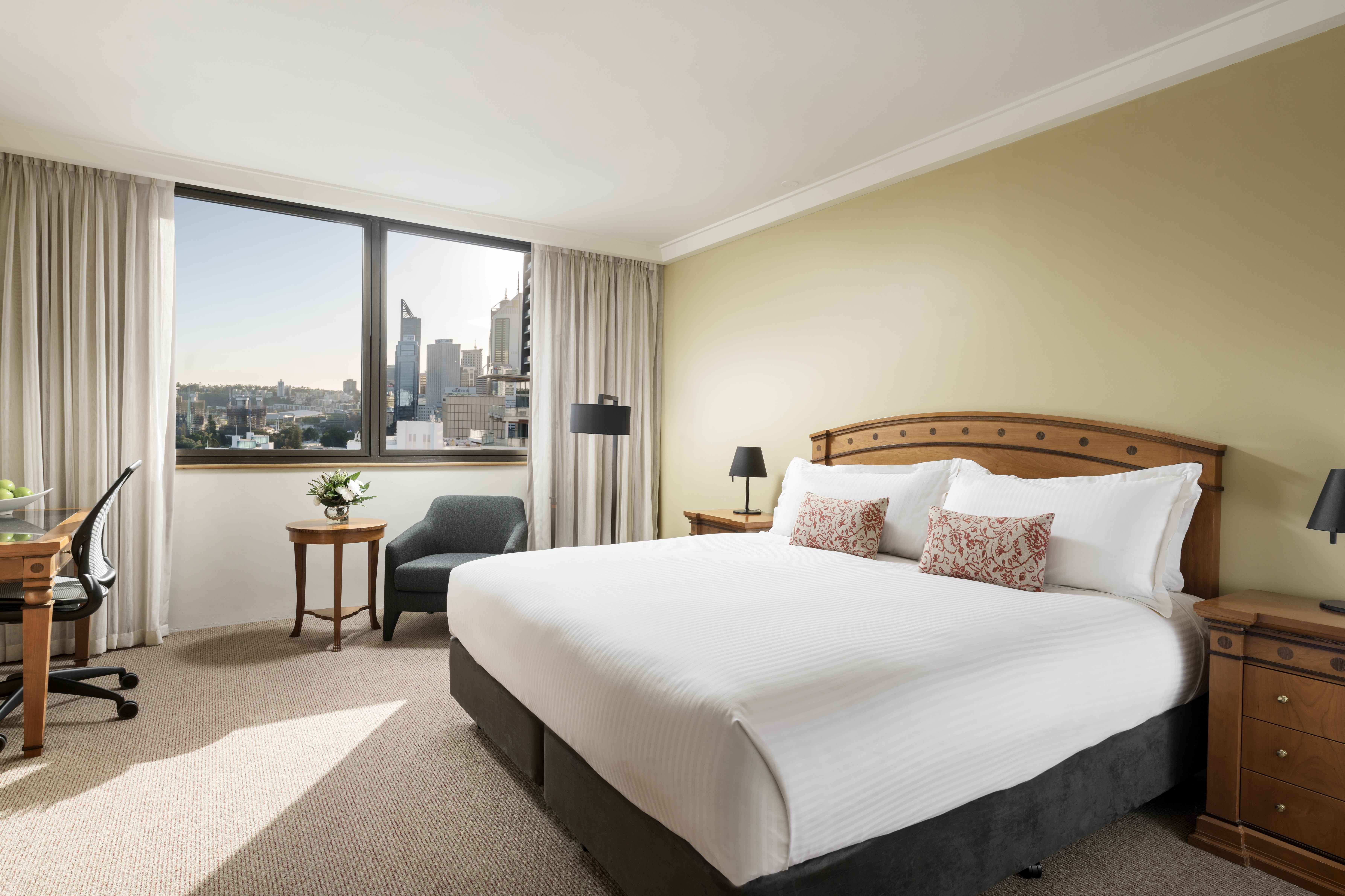 Pan Pacific Perth Hotel Kültér fotó A room at the hotel