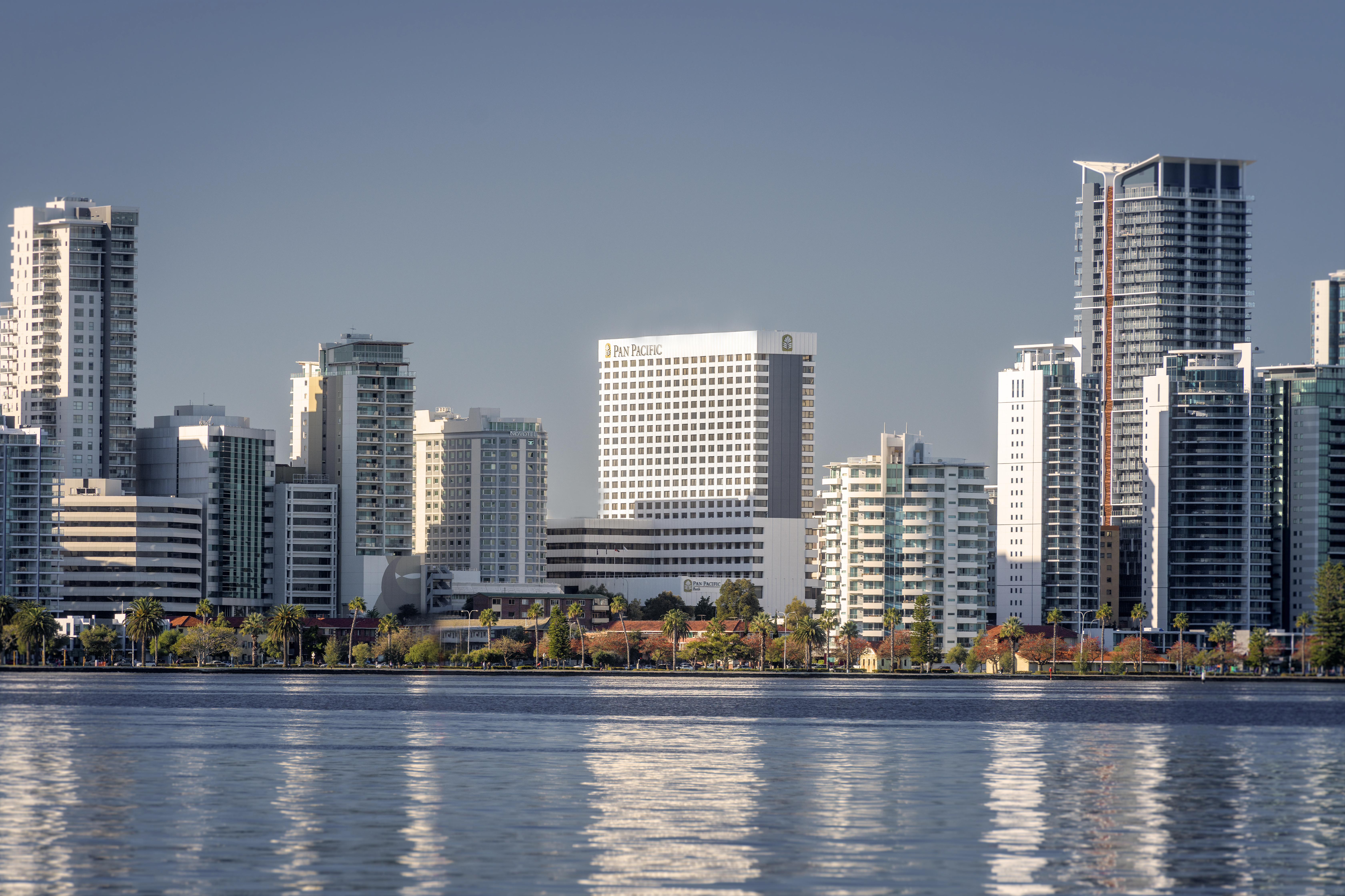 Pan Pacific Perth Hotel Kültér fotó Downtown San Diego skyline